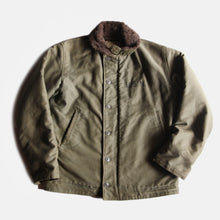 Load image into Gallery viewer, 1940's "U.S.N" N-1 DECK JACKET (40) GOOD CONDITION
