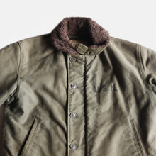 Load image into Gallery viewer, 1940's "U.S.N" N-1 DECK JACKET (40) GOOD CONDITION