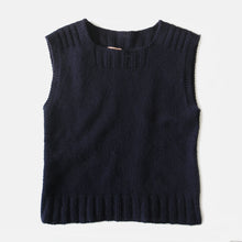 画像をギャラリービューアに読み込む, 1940's "A.R.C" WOOL VEST NAVY COLOR (LARGE)