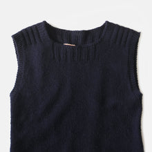 画像をギャラリービューアに読み込む, 1940's "A.R.C" WOOL VEST NAVY COLOR (LARGE)
