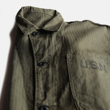 Load image into Gallery viewer, 1940's "U.S.N" N-3 H.B.T JACKET (38 MEDIUM) NEAR DEADSTOCK