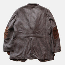 画像をギャラリービューアに読み込む, "EDDIE BAUER" NORFOLK WOOL THREE BUTTON  JACKET (LARGE)