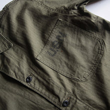Load image into Gallery viewer, 1940's "U.S.N" N-3 H.B.T JACKET (38 MEDIUM) NEAR DEADSTOCK