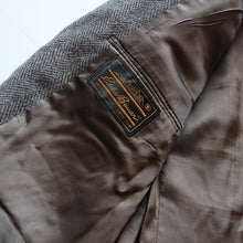 画像をギャラリービューアに読み込む, "EDDIE BAUER" NORFOLK WOOL THREE BUTTON  JACKET (LARGE)