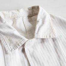 Load image into Gallery viewer, 1960's "AU MOLINEL" HBT COTTON PAINTER JACKET WITH V-POCKET (LARGE)