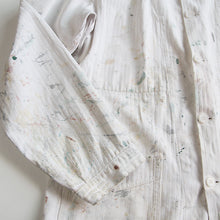Load image into Gallery viewer, 1960's "AU MOLINEL" HBT COTTON PAINTER JACKET WITH V-POCKET (LARGE)