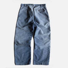 Load image into Gallery viewer, 1940's FRENCH WORK PATCH WORK MOLESKIN TROUSER (W33 L26)