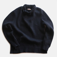 画像をギャラリービューアに読み込む, 1940's "AMERICAN RED CROSS" TURTLE NECK SWEATER (MEDIUM)