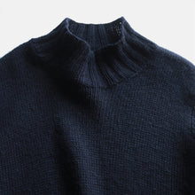 画像をギャラリービューアに読み込む, 1940's "AMERICAN RED CROSS" TURTLE NECK SWEATER (MEDIUM)