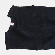 画像をギャラリービューアに読み込む, 1940's "A.R.C" WOOL VEST NAVY COLOR (LARGE)