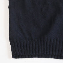 画像をギャラリービューアに読み込む, 1940's "A.R.C" WOOL VEST NAVY COLOR (LARGE)