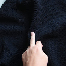 画像をギャラリービューアに読み込む, 1940's "AMERICAN RED CROSS" TURTLE NECK SWEATER (MEDIUM)