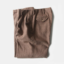 Load image into Gallery viewer, 1990's "RALPH LAUREN" HOUND TOOTH WOOL SLACKS (W34) MADE IN USA