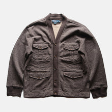画像をギャラリービューアに読み込む, 1990's "RALPH LAUREN" VINTAGE STYLE COTTON CARDIGAN (X-LARGE) MINT CONDITION