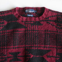 Load image into Gallery viewer, 1990's "RALPH LAUREN" HAND KNIT WOOL (MEDIUM)