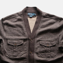 画像をギャラリービューアに読み込む, 1990's "RALPH LAUREN" VINTAGE STYLE COTTON CARDIGAN (X-LARGE) MINT CONDITION
