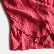 Load image into Gallery viewer, "RALPH LAUREN" CHIN STRAP LINEN SHIRT (LARGE)