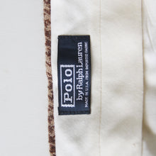 Load image into Gallery viewer, 1990's "RALPH LAUREN" HOUND TOOTH WOOL SLACKS (W34) MADE IN USA