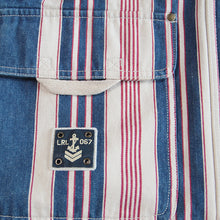 Load image into Gallery viewer, 1990's "RALPH LAUREN" RANDOM STRIPE COTTON JACKET (UNISEX)