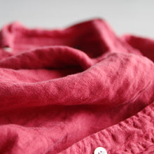 Load image into Gallery viewer, "RALPH LAUREN" CHIN STRAP LINEN SHIRT (LARGE)