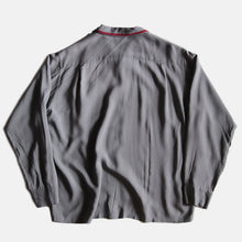 Load image into Gallery viewer, MADE IN U.S.A 1950's "NOFADE" RAYON BOX TWO TONE L/S (LARGE)