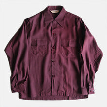 Load image into Gallery viewer, N.O.S 1950's "MAC MASTER" RYON BOX SHIRT (LARGE)