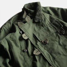 Load image into Gallery viewer, N.O.S 1960's SWEDISH ARMY MOTOR CYCLE JACKET (LARGE)