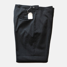 Load image into Gallery viewer, 1960's STYLE BY DELTON STRIPE WOOL SLACKS (W32-34)