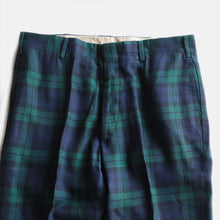 Load image into Gallery viewer, ~1970's BLACK WATCH SLACKS (W33)