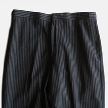 Load image into Gallery viewer, 1960's STYLE BY DELTON STRIPE WOOL SLACKS (W32-34)