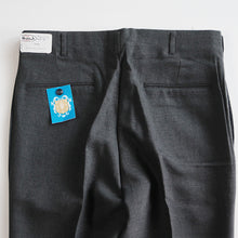 Load image into Gallery viewer, NOS 1960's "HUBBARD" MIX RAYON TAPARED SLACKS (W33)