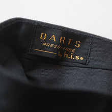 Load image into Gallery viewer, NOS 1960's "HIS" SLIM TAPERED RAYON SLACKS BLACK (W34 L28)