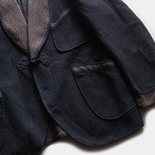 Load image into Gallery viewer, 1940's SMOKING WOOL JACKET (MEDIUM)