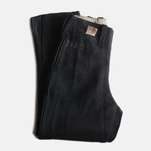 Load image into Gallery viewer, ~1930's "U.S.N" SUBMARINE WOOL TROUSER WITH STENCIL (W31)