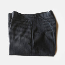 Load image into Gallery viewer, 1950's~ STRIPE WOOL SLACKS (W32)