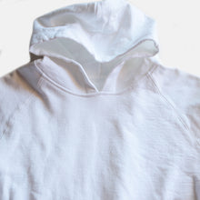 画像をギャラリービューアに読み込む, ~1980's FOODED COTTON SWEAT SHIRT (MEDIUM) ONE WASH