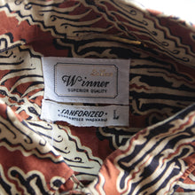 Load image into Gallery viewer, N.O.S 1960's "WINNER" COTTON BOX S/S SHIRT (LARGE)