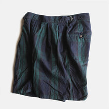 Load image into Gallery viewer, "RALPH LAUREN" BLACK WATCH COTTON SHORTS (W32-34)