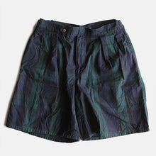 Load image into Gallery viewer, "RALPH LAUREN" BLACK WATCH COTTON SHORTS (W32-34)