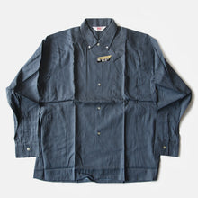 Load image into Gallery viewer, N.O.S 1960's "B.V.D" B.D. BOX COTTON SHIRT (MEDIUM)