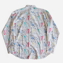 Load image into Gallery viewer, 1980's "L &M FASHIONS" WING COLLAR DRESS SHIRT (UNISEX)