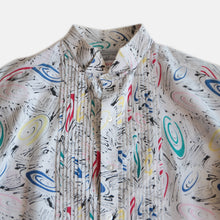 Load image into Gallery viewer, 1980's "L &M FASHIONS" WING COLLAR DRESS SHIRT (UNISEX)