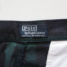 Load image into Gallery viewer, "RALPH LAUREN" BLACK WATCH COTTON SHORTS (W32-34)