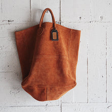Load image into Gallery viewer, 1980's "L.L.BEAN" SUEDE BIG TOTE MINT CONDITION
