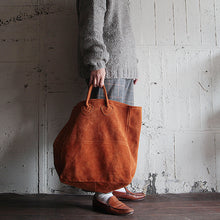 Load image into Gallery viewer, 1980's "L.L.BEAN" SUEDE BIG TOTE MINT CONDITION