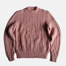 画像をギャラリービューアに読み込む, VINTAGE FISHERMAN WOOL SWEATER (MEDIUM)