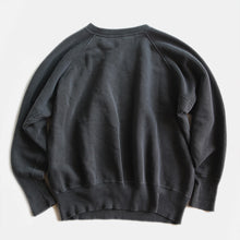 画像をギャラリービューアに読み込む, 1950's FLOCK PRINT BLK COTTON SWEAT (LARGE)