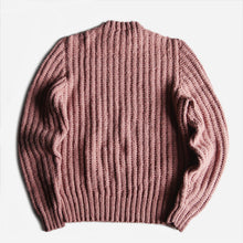 画像をギャラリービューアに読み込む, VINTAGE FISHERMAN WOOL SWEATER (MEDIUM)