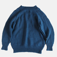 画像をギャラリービューアに読み込む, ~1950's MILITARY LIKE WOOL SWEATER (LARGE)
