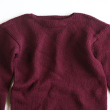 画像をギャラリービューアに読み込む, 1960's "SPORTSWEAR" BOAT NECK WOOL SWEATER (MEDIUM)